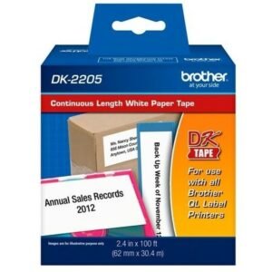 Etiqueta Original Brother DK2205