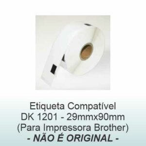 Etiqueta Compatível DK 1201