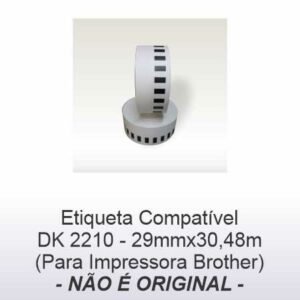 Etiqueta compatível DK 2210