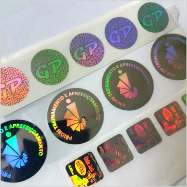 Etiquetas Holográficas 15x15mm / 20x20mm / 20x13mm / 30x30mm – 2.000 Etiquetas - Imagem 3
