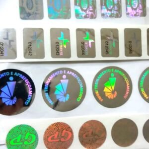 Etiquetas Holográficas 15x15mm / 20x20mm / 20x13mm / 30x30mm – 1.000 Etiquetas