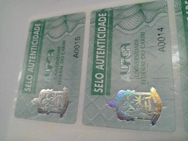 Selo De Autenticidade – 1.000 Etiquetas - Imagem 3