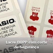 Lacre BOPP c/ Corte de Segurança