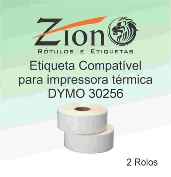 Etiqueta Compatível DYMO 30256 - 2 Rolos